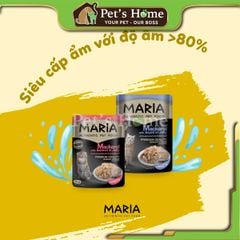 Pate mèo Maria cho mèo mọi lứa tuổi nhập Thái Lan gói 70g