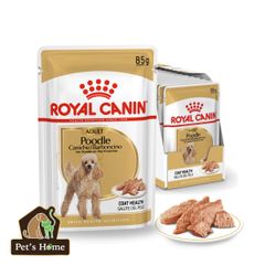 Pate Royal Canin Poodle thức ăn ướt cho giống chó Poodle trên 10 tháng tuổi Pháp gói 85g