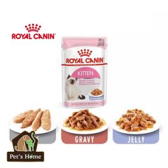 Pate Royal Canin Kitten Instinctive thức ăn ướt mềm tăng cường hệ miễn dịch cho mèo con Pháp gói 85g