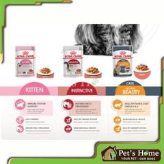 Pate Royal Canin Instinctive thức ăn ướt tăng sức đề kháng cho mèo trưởng thành Pháp gói 85g