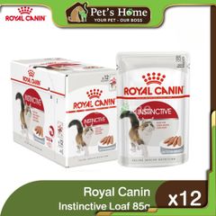 Pate Royal Canin Instinctive thức ăn ướt tăng sức đề kháng cho mèo trưởng thành Pháp gói 85g