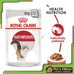 Pate Royal Canin Instinctive thức ăn ướt tăng sức đề kháng cho mèo trưởng thành Pháp gói 85g