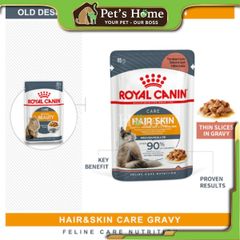Pate Royal Canin Intense Beauty Jelly thức ăn ướt mềm giúp dưỡng da và lông cho mèo Pháp gói 85g