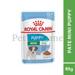 Pate Royal Canin Mini Puppy thức ăn mềm ướt bổ sung dinh dưỡng cho chó con giống nhỏ Pháp gói 85g