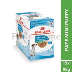 Pate Royal Canin Mini Puppy thức ăn mềm ướt bổ sung dinh dưỡng cho chó con giống nhỏ Pháp gói 85g