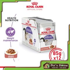 Pate Royal Canin Sterilised cho mèo đã triệt sản 85g