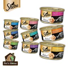 Pate Sheba cho mèo lon 85g