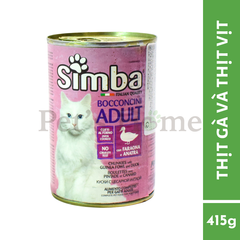 Pate Simba thức ăn ướt mềm giàu protein, bổ sung dưỡng chất cho mèo Ý gói 100g