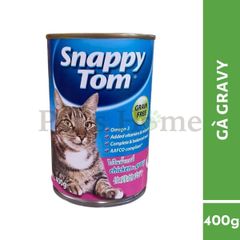Pate Snappy Tom Grain Free cho mèo lon 400g
