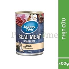 Pate Snappy Tom Grain Free từ thịt, cá thật bổ sung Taurine và Vitamin cho mèo Thái Lan 400g