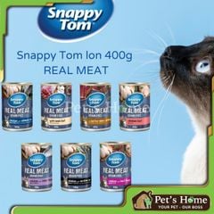 Pate Snappy Tom Grain Free từ thịt, cá thật bổ sung Taurine và Vitamin cho mèo Thái Lan 400g