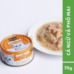 Pate sữa dê Kit Cat cá ngừ lon 70g