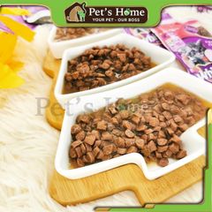 Pate Whiskas thức ăn ướt mềm  hỗ trợ tiêu hoá, kích thích vị giác cho mèo Thái Lan gói 85g