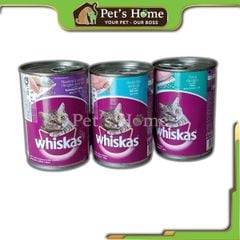 Pate Whiskas hỗ trợ tiêu hoá, kích thích vị giác cho mèo con Thái Lan 400g