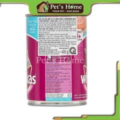 Pate Whiskas hỗ trợ tiêu hoá, kích thích vị giác cho mèo con Thái Lan 400g