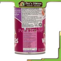 Pate Whiskas hỗ trợ tiêu hoá, kích thích vị giác cho mèo con Thái Lan 400g