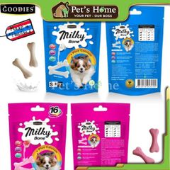 Bánh thưởng Milky Bone Goodies xương sữa bổ sung Canxi cho chó Thái Lan
