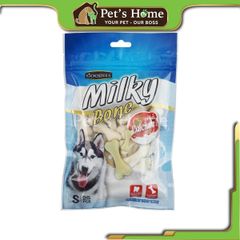 Bánh thưởng Milky Bone Goodies xương sữa bổ sung Canxi cho chó Thái Lan