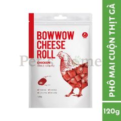 Phô mai cuộn BowWow 120g