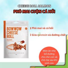 Phô mai cuộn BowWow 120g