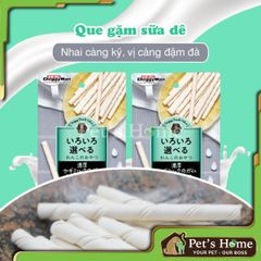 Bánh thưởng Doggyman snack dạng que mềm vị sữa dê thơm ngon cho chó Nhật Bản các loại