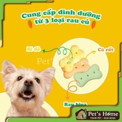 Bánh quy Doggyman cho chó mix rau củ, sữa