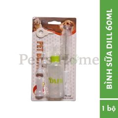 Set bình sữa cho chó mèo DIIL - Nhỏ 60ml