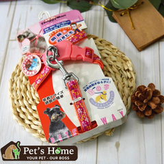 Set yếm số 8 cỏ 4 lá 15mm đỏ Doggyman