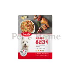 Snack hỗn hợp Bowwow bánh thuởng viên cá hồi, phô mai, thịt gà Hàn Quốc 150g 350g