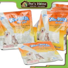 Sữa Bio Milk sữa bột bổ sung Protein và chất xơ cho chó mèo nội địa gói 100g