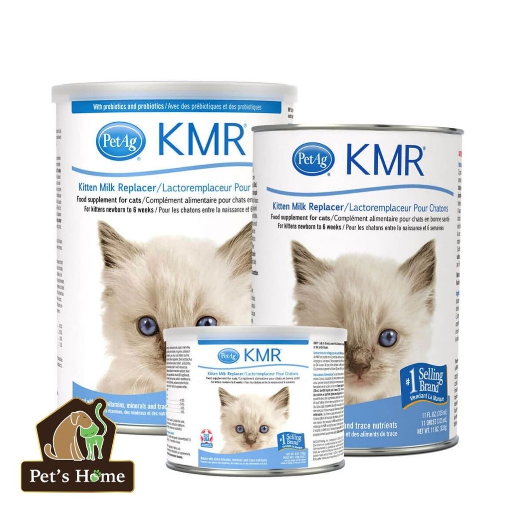 Sữa KMR sữa bột thay thế sữa mẹ đầy đủ dinh dưỡng cho mèo sơ sinh Mỹ lon 340g