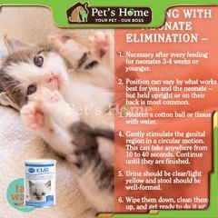 Sữa KMR sữa bột thay thế sữa mẹ đầy đủ dinh dưỡng cho mèo sơ sinh Mỹ lon 340g