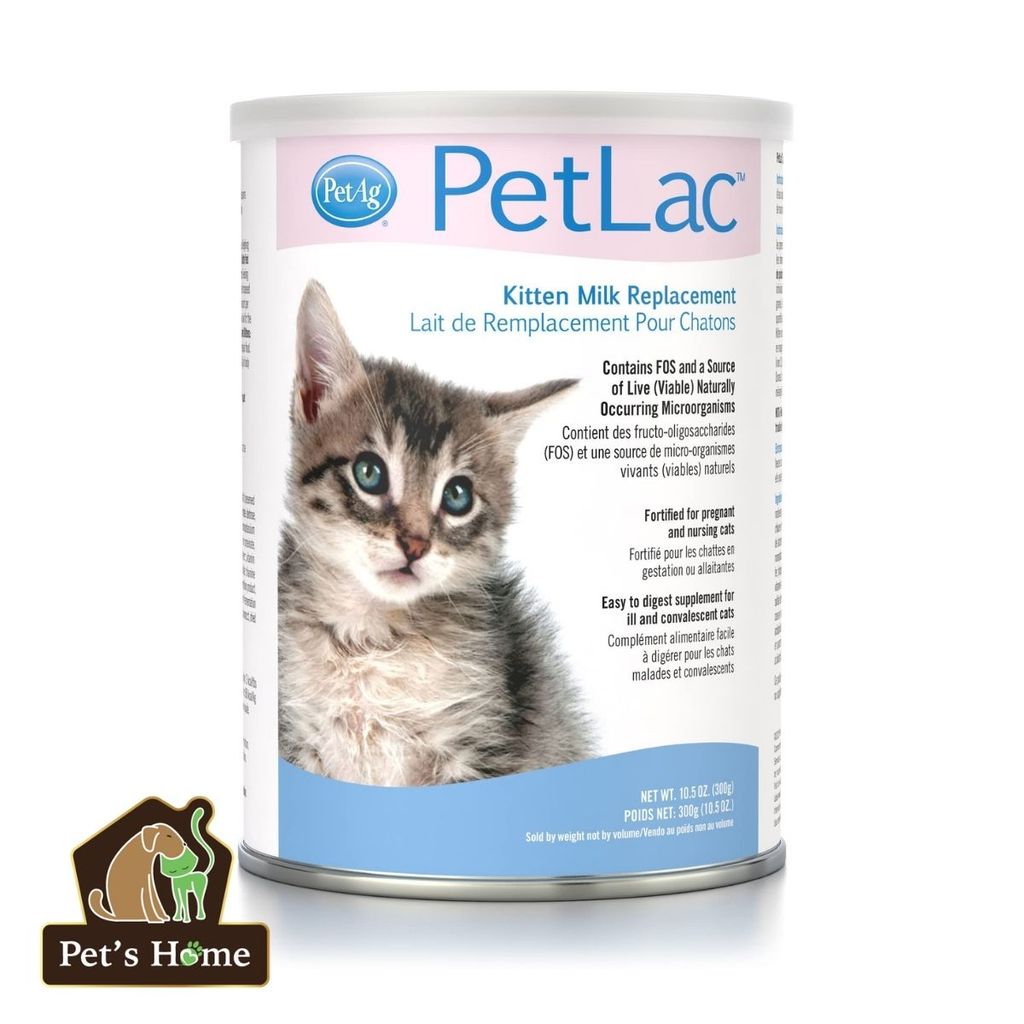 Sữa PetLac sữa bột hỗ trợ tiêu hoá và bổ sung chất dinh dưỡng cho mèo con Mỹ lon 300g