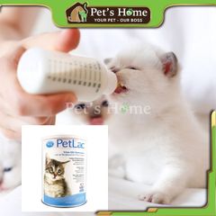 Sữa PetLac sữa bột hỗ trợ tiêu hoá và bổ sung chất dinh dưỡng cho mèo con Mỹ lon 300g