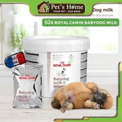 Sữa Royal Canin BabyDog Milk sữa bột thay thế sữa mẹ cung cấp DHA tốt cho trí não cho chó sơ sinh Mỹ hộp 2kg