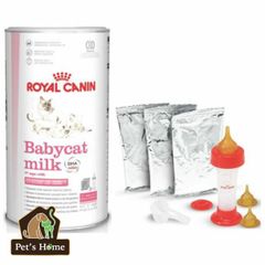 Sữa Royal Canin Babycat Milk sữa bột thay thế sữa mẹ đầy đủ dinh dưỡng cho mèo sơ sinh Pháp lon 300g
