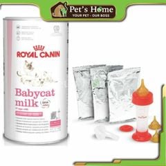Sữa Royal Canin Babycat Milk sữa bột thay thế sữa mẹ đầy đủ dinh dưỡng cho mèo sơ sinh Pháp lon 300g