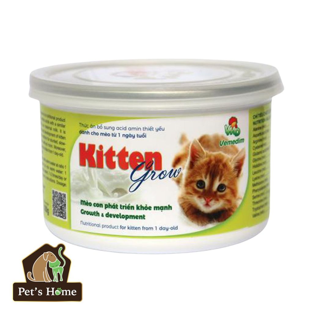 Sữa Kitten Grow dành cho mèo con 100g