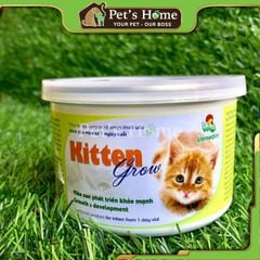 Sữa Kitten Grow sữa bột giàu dinh dưỡng cho mèo con nội địa hộp 100g