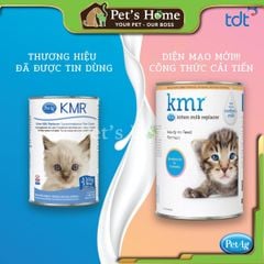 Sữa KMR sữa pha sẵn thay thế sữa mẹ đầy đủ dinh dưỡng cho mèo sơ sinh Mỹ lon 325ml