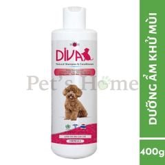 Sữa tắm DIVA sữa tắm thơm, giữ mùi hương lâu, mượt lông cho chó mèo nội địa 260ml