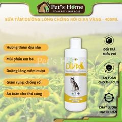 Sữa tắm DIVA sữa tắm thơm, giữ mùi hương lâu, mượt lông cho chó mèo nội địa 260ml