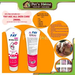 Sữa tắm FAY All Skin Care sữa tắm cho chó mèo bị nấm da, viêm da nội địa 290ml