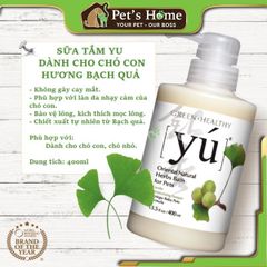 Sữa tắm Yú sữa tắm cao cấp thơm lâu, dưỡng lông cho chó mèo 400ml