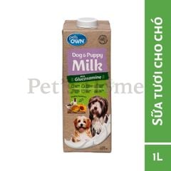 Sữa tươi Pets Own chứa Glucosamine, Canxi và Taurine tốt cho xương khớp và tim mạch cho mèo Úc hộp 1L