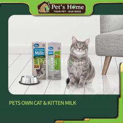 Sữa Úc cho mèo Pets Own 1L