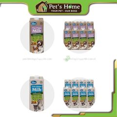 Sữa Pets Own sữa tươi giàu Protein, bổ sung Taurine, DHA tốt cho trí não và thị lực cho chó Úc hộp 1L