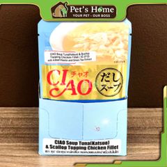 Ciao dạng soup cho mèo gói 40g