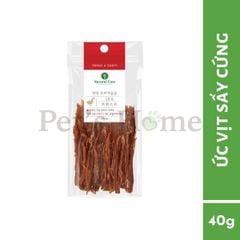Bánh thưởng Natural Core snack thịt gà, thịt vịt sấy, snack mềm cho chó Hàn Quốc 40g