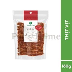 Bánh thưởng Natural Core snack thịt gà, thịt vịt sấy, snack mềm cho chó Hàn Quốc 40g